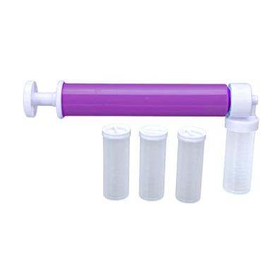 Imagem de Eujgoov Pulverizador, Decoração de Bolos, Aerógrafo Manual para Colorir DIY Com Panela Transparente, Fácil de Usar e Desfrutar de Ferramentas de Spray para Bolos, Biscoitos, Chocolates, Doces e Mais