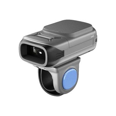 Imagem de RF5200U Scanner de código de barras Bluetooth e RFID UHF – Leitor de código QR sem fio portátil 2 em 1 para Android, iOS, tablets, PCs e sistemas POS – Ideal para tarefas de armazém, logística e