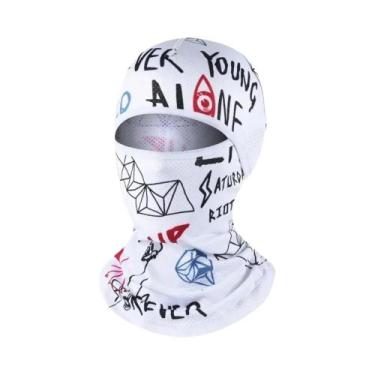 Imagem de Balaclava Masculina De Verão Em Seda Gelada Com Proteção Solar Anti-UV