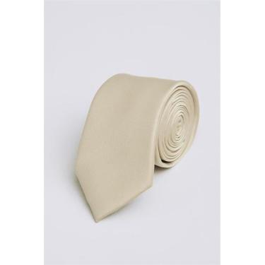 Imagem de Gravata Social Lisa - Champanhe - HIGHSTIL, Bege, U