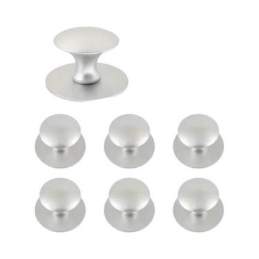 Imagem de Puxador De Armário Autoadesivo De Luxo 6 Peças Para Portas Deslizantes