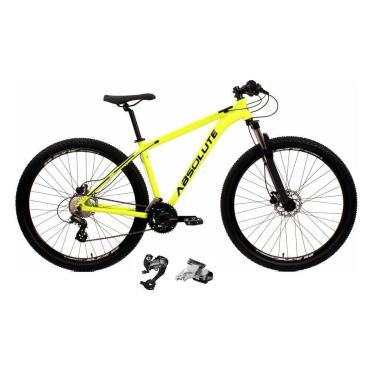 Imagem de Bicicleta 29 Absolute Nero 4 Shimano Altus 27v K7 Freios Hidráulicos Suspensão Trava Ca...