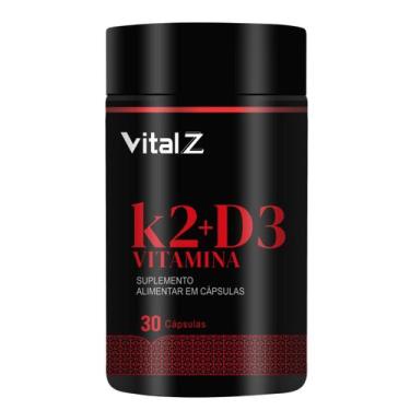 Imagem de Vitamina k2 d3 saúde ossea e cardiovascular - Vital Z
