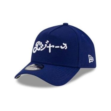 Imagem de Boné  New Era 9FORTY A-Frame Los Angeles Dodgers MLB Hyperfly Azul-Masculino