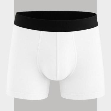 Imagem de Cueca Premium Microfibra homens cores básicas dia a dia frente dupla e