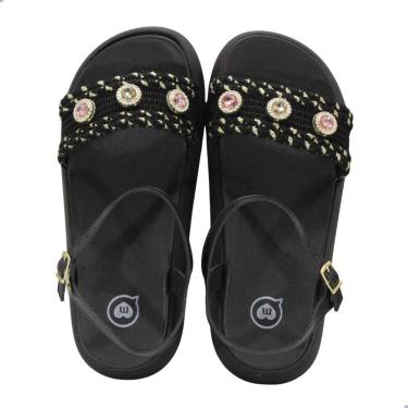 Imagem de Sandália Infantil Molekinha Preta 2358.119