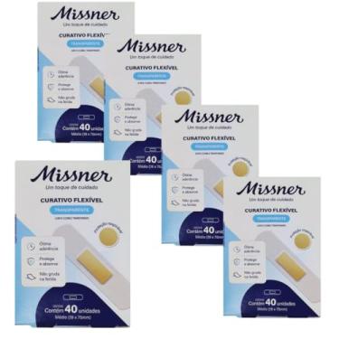 Imagem de Curativo Transparente 1,9x7,5cm com 200 Unidades Proteção para Pequenos Ferimentos