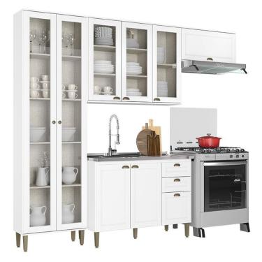 Imagem de Cozinha Modulada Classy Composição 5 Branco - Thb