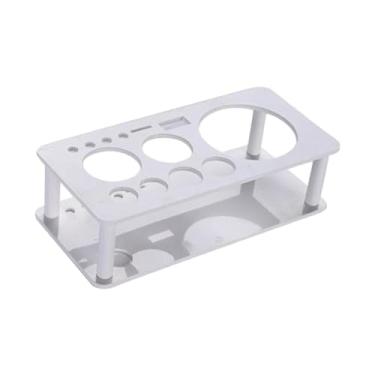 Imagem de DimyFew Suporte para Kit de Barman, Suporte para Conjunto de Utensílios de Bar, Suporte para Ferramentas de Barman para Coquetéis, branco, Tamanho real