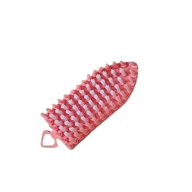 Imagem de Escova de limpeza dobrável reutilizável – esfregão multifuncional de plástico durável, adequado para banheiro, cozinha e disco rígido