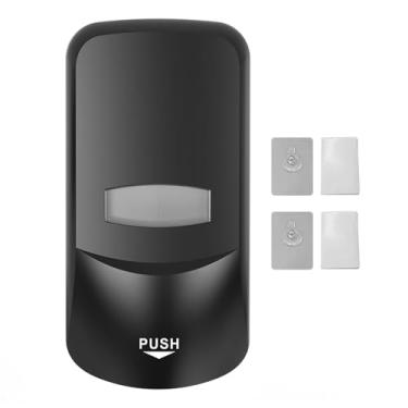 Imagem de Fafeicy Distribuidor de Sabonete Manual, Dispensador de Sabonete Líquido Recarregável de 1L para Cozinha, Banheiro Comercial Com Bomba Anti-vazamento e Suporte de Parede, Preto