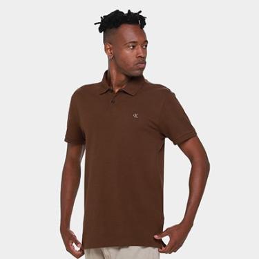 Imagem de Camisa Polo Calvin Klein Casual Masculina-Masculino