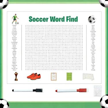 Imagem de Makgipanra Pôster de pesquisa de palavras de futebol