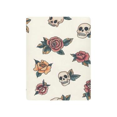 Imagem de xigua Lençol de berço vintage para meninas e meninos, macio e respirável, adequado para berço padrão e cama infantil 68,5 x 99 cm