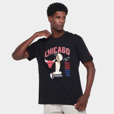 Imagem de Camiseta NBA Chicago Bulls Fan New Era Masculina-Masculino
