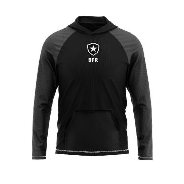 Imagem de Blusa Botafogo Lacado Manga Longa - Masculino Tamanho:M;Cor:;Gênero:Masculino-Masculino