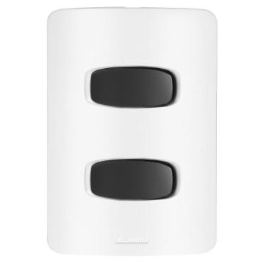 Imagem de Conjunto 2 Simples - Alumbra Gracia Branco / Preto - Gbp020