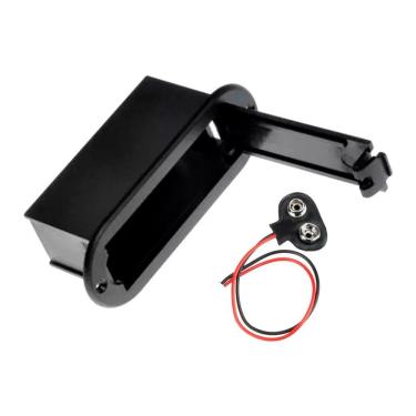 Imagem de Porta Bateria Case 9V Contra Baixo Guitarra Violao Elephant Ele0176