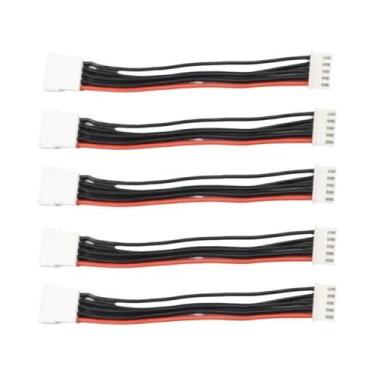 Imagem de Carregador De Bateria Com Fio De Extensão De Silicone E Conector JST-X