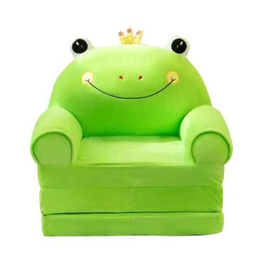 Imagem de Capa De Sofá Dobrável Infantil Com Desenhos De Animais Fofos, Almofada