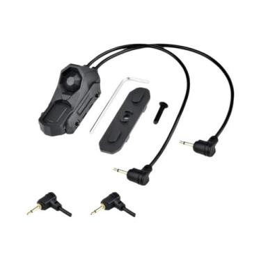 Imagem de Interruptor De Pressão De Dupla Função Com Lanterna Remota E Laser PEQ