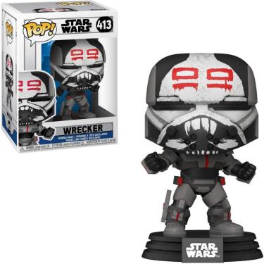 Imagem de Funko Pop Star Wars Clone Wars 413 Wrecker