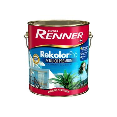 Imagem de Tinta Rekolor Pro Renner Semi Brilho Branco 3,6l - Rv900.09