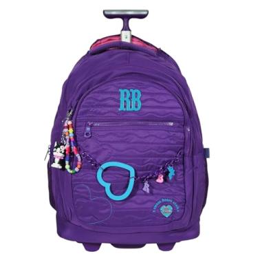 Imagem de Mochila Rodinha Rebecca Bonbon Carrinho Costas Escolar Meninas (Lil�s)