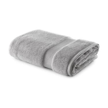 Imagem de Toalha rosto super soft zero twist - 50 x 70 - cinza - corttex