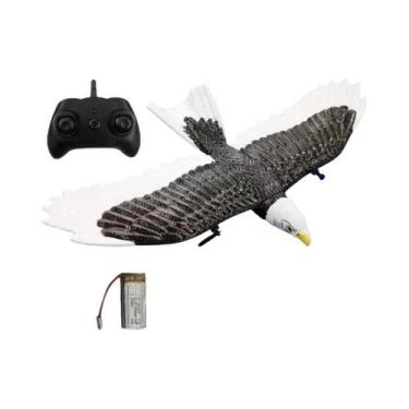 Imagem de Avião RC Eagle Para Meninos, Controle Remoto 2.4G, Planador De Espuma 