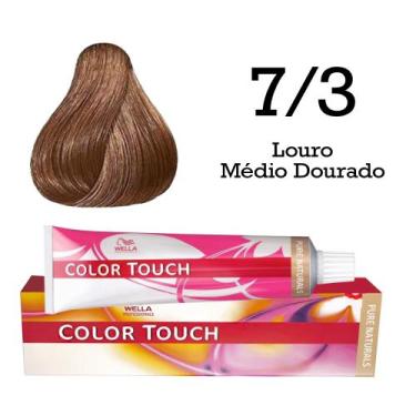 Imagem de Tonalizante Color Touch 7.3 Louro Médio Dourado  Wella Professionals