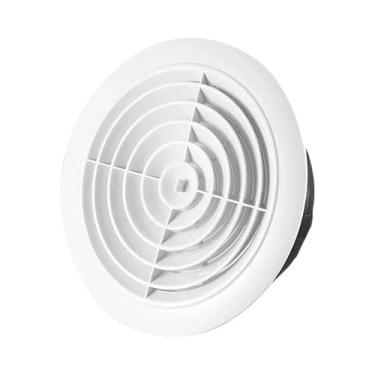 Imagem de Grelha De Ventilação Redonda Ajustável 75mm-200mm, Tampa De Ventilação