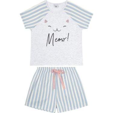 Imagem de Pijama Manga Curta Feminino Malha Malwee Ref. 120747-Feminino