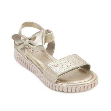 Imagem de Sandália Pampili Infantil PP24-12326, 28, Dourado