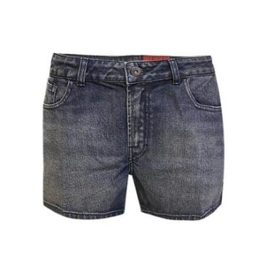 Imagem de Short Ellus Blue Cross Feminino Preto-Feminino