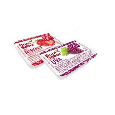 Imagem de Geleia diet morango e uva bom sabor blister 12g c/ 144 unidades