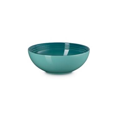 Imagem de BOWL DE SERVIR LE CREUSET VANCOUVER 24CM EM CERÂMICA BLEU RIVIERA 70120240990001