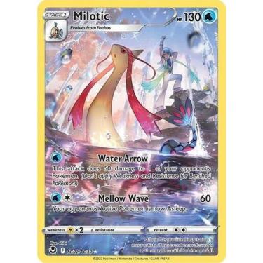 Imagem de Carta colecionável Pokémon Milotic TG02/TG30 Silver Tempest Foil
