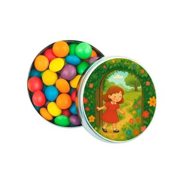 Imagem de Kit 30 Latinhas Lembrancinhas Jardim Secreto