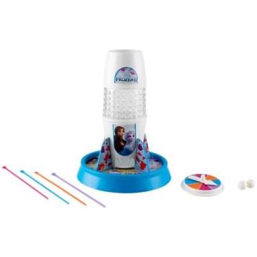 Imagem de Brinquedo Infantil Jogo Tira Varetas Disney Frozen 2 - Elza e Ana em P