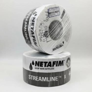 Imagem de Kit 2 Mangueira Irrigação Netafim Streamline 16060 1.60 L/h 30cm 1000m
