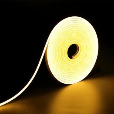 Imagem de Fita De Led Neon Taschibra 8w/m Ip65 110v Cores  Valor Do Metro 3000k 