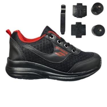 Imagem de Tênis Infantil Menino com Rodinha Botinho ST040-Masculino