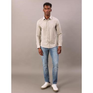 Imagem de Camisa Manga Longa Calvin Klein Jeans Reg. Cotton-Masculino