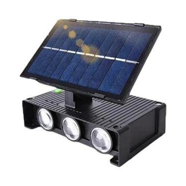 Imagem de Lâmpada Solar LED Para Parede Externa, À Prova d'Água, Controle Inteli
