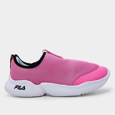 Imagem de Tênis Infantil Fila Funny Unissex, Pink, Preto, 32