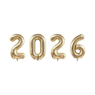 Imagem de Feliz Ano Novo 2026: Kit De Decoração Para Festa De Véspera De Ano Nov