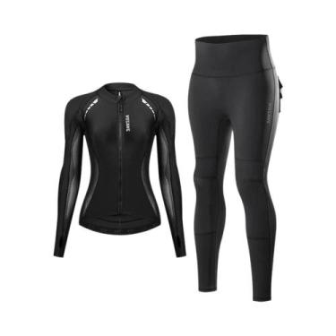 Imagem de Conjunto De Jaqueta E Calças Para Motocicleta Feminina Com Almofadas R
