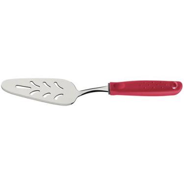 Imagem de Pá para Bolo Inox Tramontina Utilitá, Vermelho