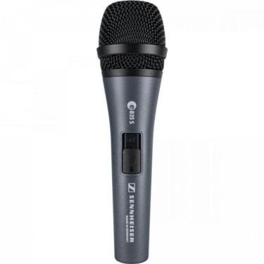Imagem de Microfone Dinâmico Cardioide E835-s para Voz com Construção em Metal Cinza Sennheiser
